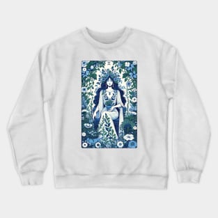 Botanical Throne of the Empress Crewneck Sweatshirt